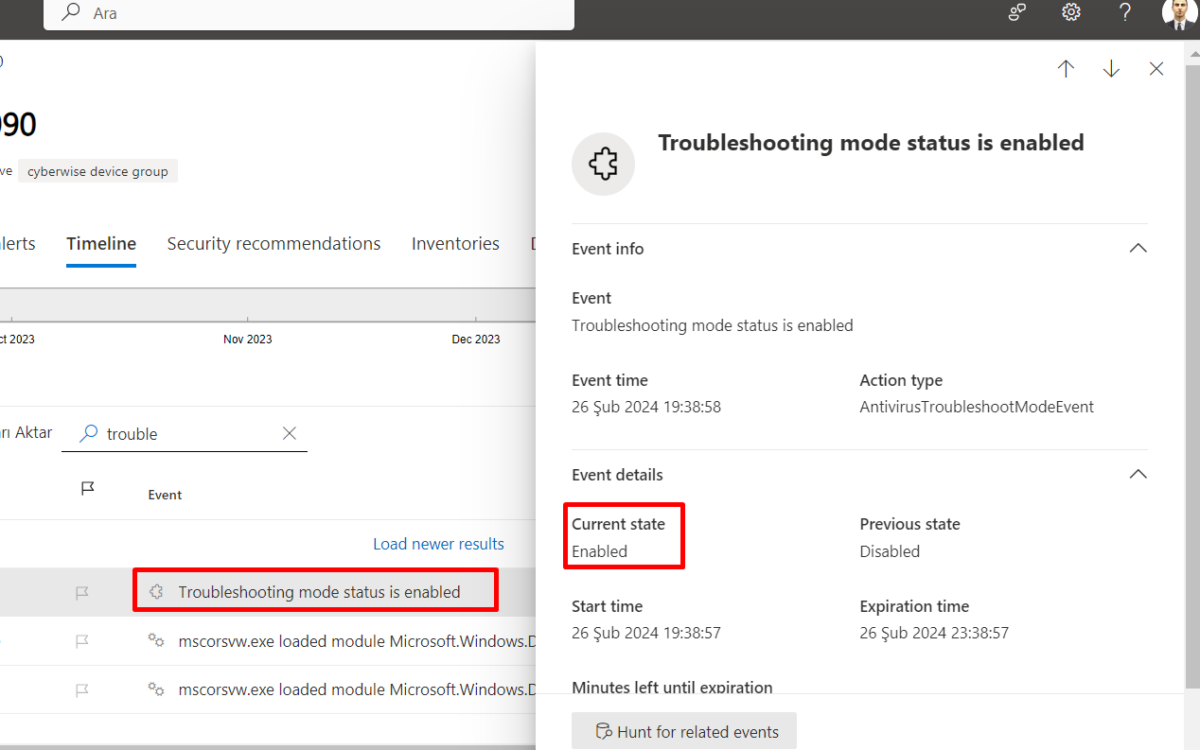 Microsoft Defender for Endpoint – Troubleshooting Mode