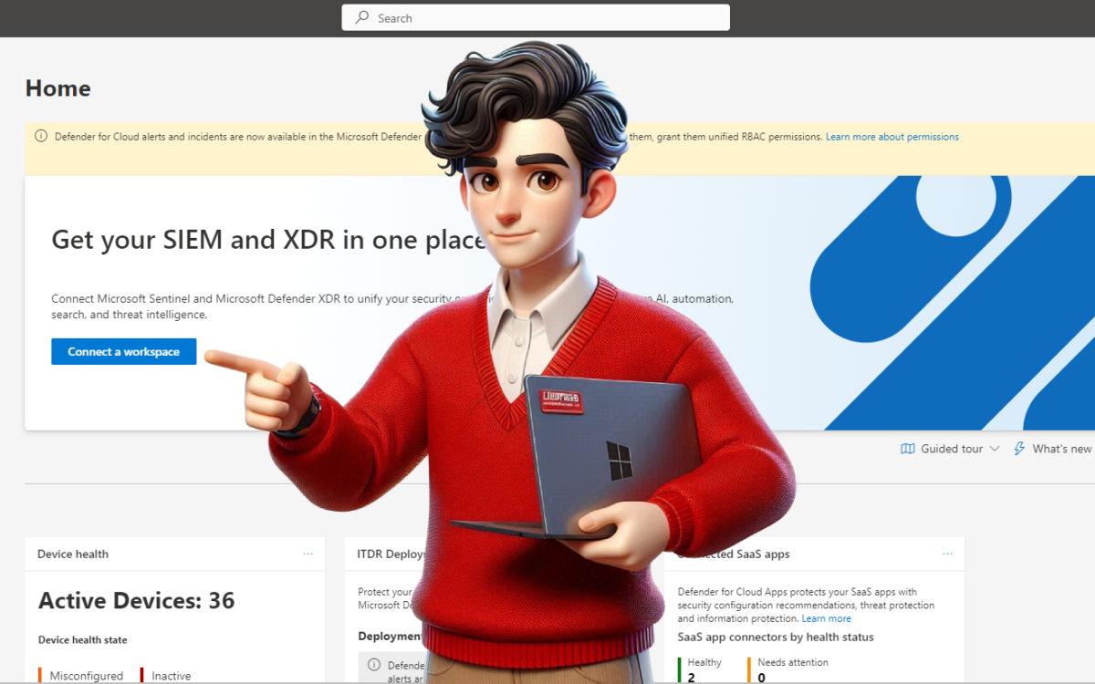 Unified Security Operations Platform – Connect Microsoft Sentinel to Microsoft Defender XDR